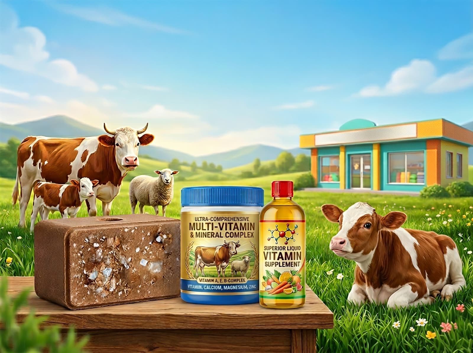 Vitamin ve Yalama Taşı